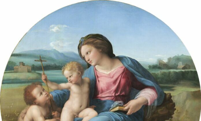 Алба Мадона (1510) от Рафаел - The Alba Madonna (1510) by Raphael