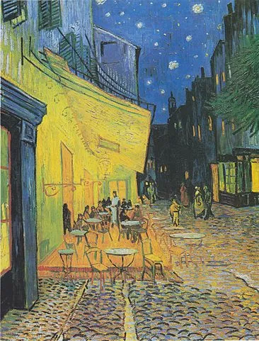 Тераса на нощно кафене (1888) - Café Terrace at Night (1888)