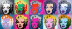 "Shot Marilyns" by Andy Warhol - Характеристики и техники на поп-арт - Characteristics and Techniques of Pop Art